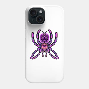 Tarantula Pixel Art 20 Phone Case