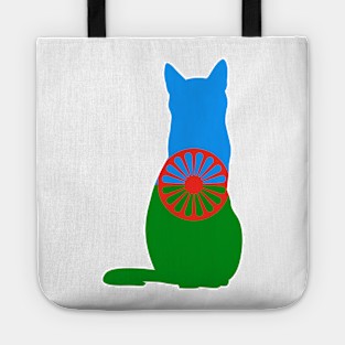 Romani Cat Flag Tote