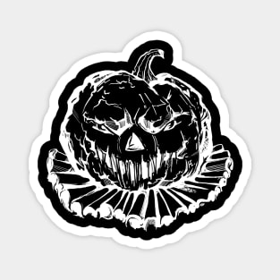Zombie pumpkin Magnet