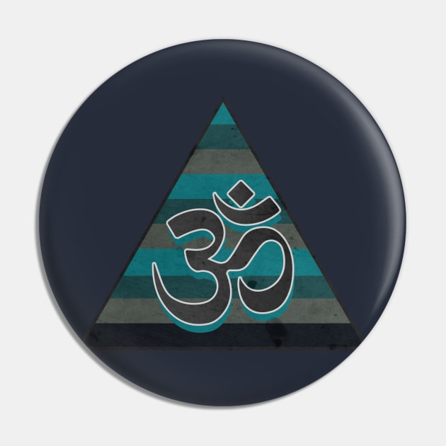 Om Session Pin by CTShirts