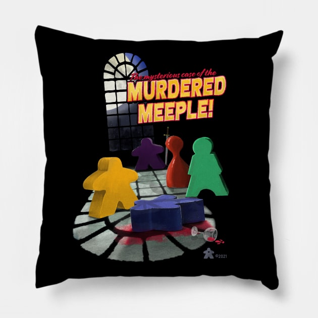 Meeple Mystery Pillow by east coast meeple