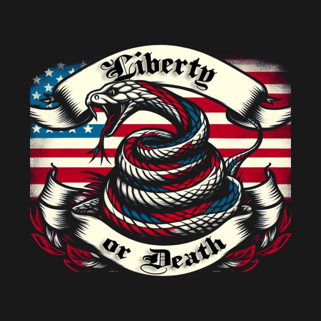 Liberty or Death by WolfeTEES