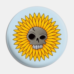 Skullflower Pin