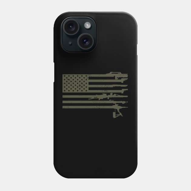 US Flag - USCM Arms - OD Phone Case by CCDesign