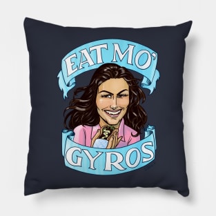 Eat Mo' Gyros Pillow