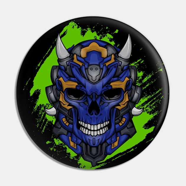 grunge mecha skull Pin by Indraokta22