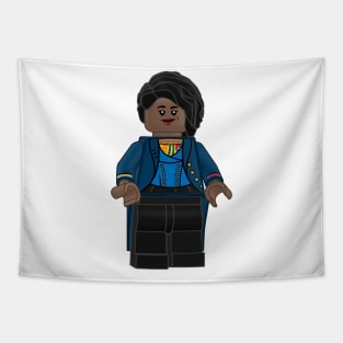 Lego Fugitive Doctor Tapestry