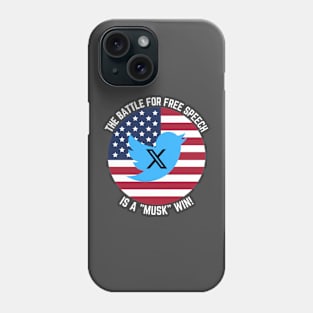 Elon Musk Twitter Phone Case