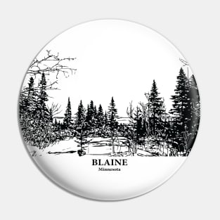 Blaine - Minnesota Pin