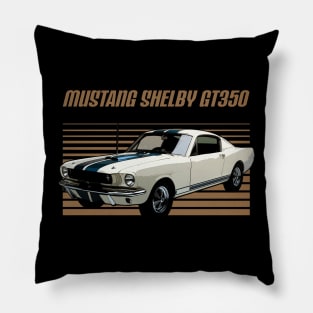 Ford Mustang Shelby GT350 1965 Awesome Automobile Pillow