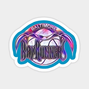 Baltimore Bayrunners Basketball Magnet