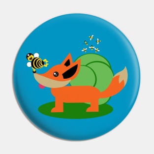 bee & fox Pin