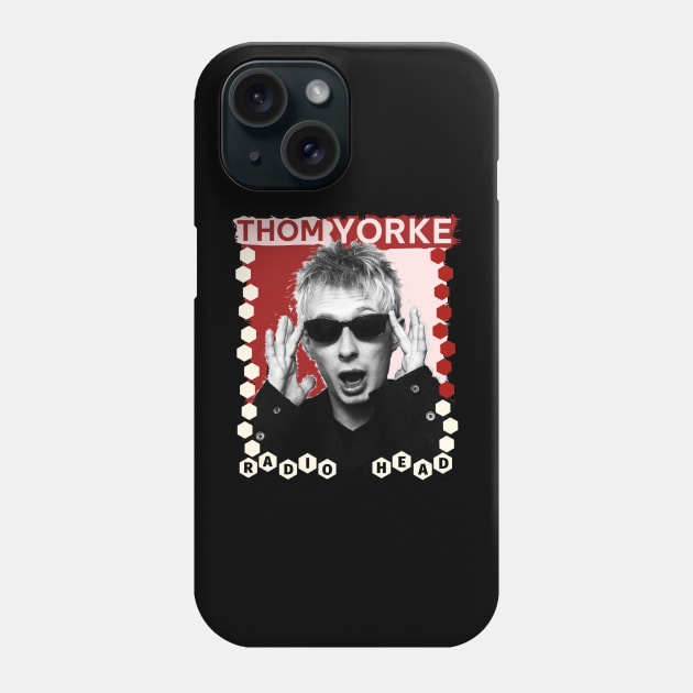 Thom radiohead band yorke Phone Case by Nikimir