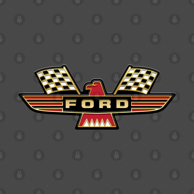 FORD EAGLE FLAG EMBLEM by BriteDesign