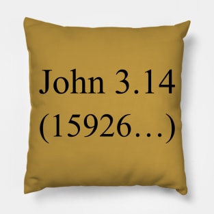 John 3:16 parody, Pi design Pillow