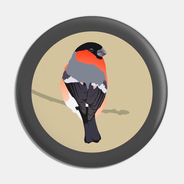 Bullfinch Pin by AnthonyZed