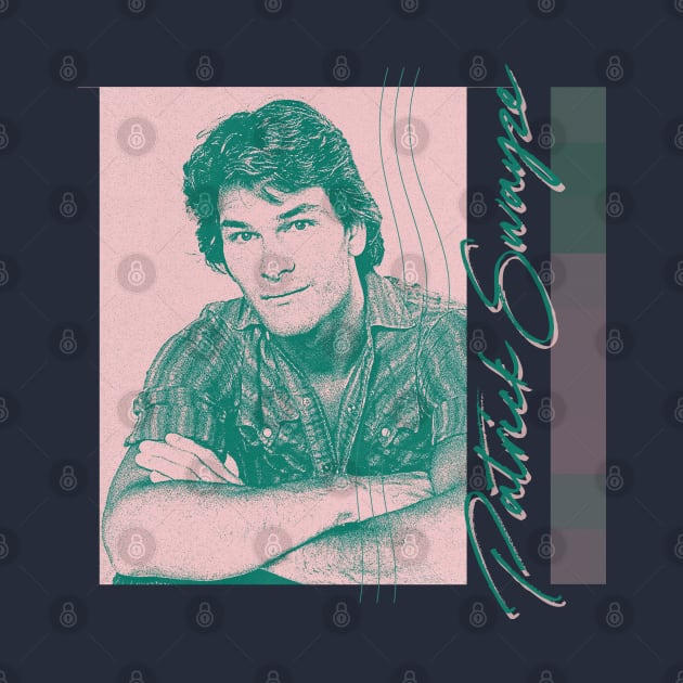 Patrick Swayze / / / 80s Aesthetic Fan Art Design by unknown_pleasures