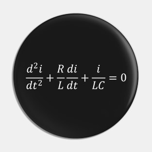 RLC Circuit, Differential Equation - Electrical Engineering Basics Pin