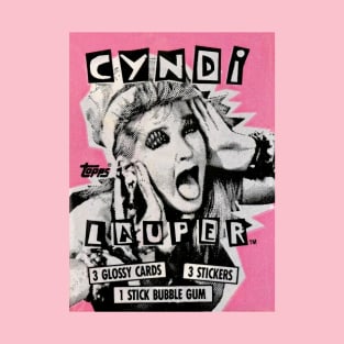 Cyndi Lauper Bubble Gum Pack by Topps T-Shirt