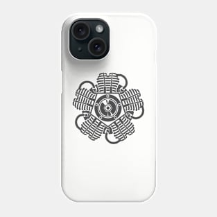 Radial Engine Phone Case