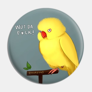 Yellow Birb Pin