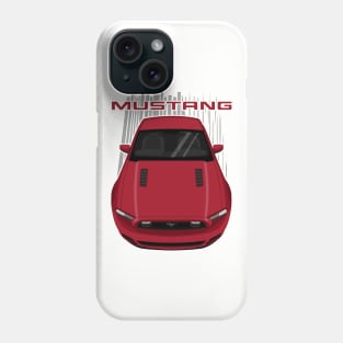 Mustang GT 2013 to 2014 - Red Candy Phone Case