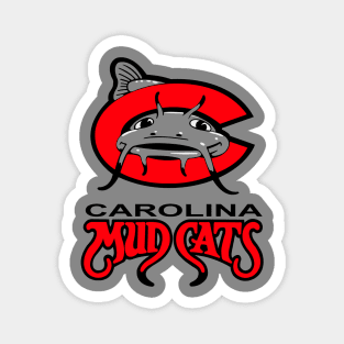 C Mudcats1 Team Ball Magnet