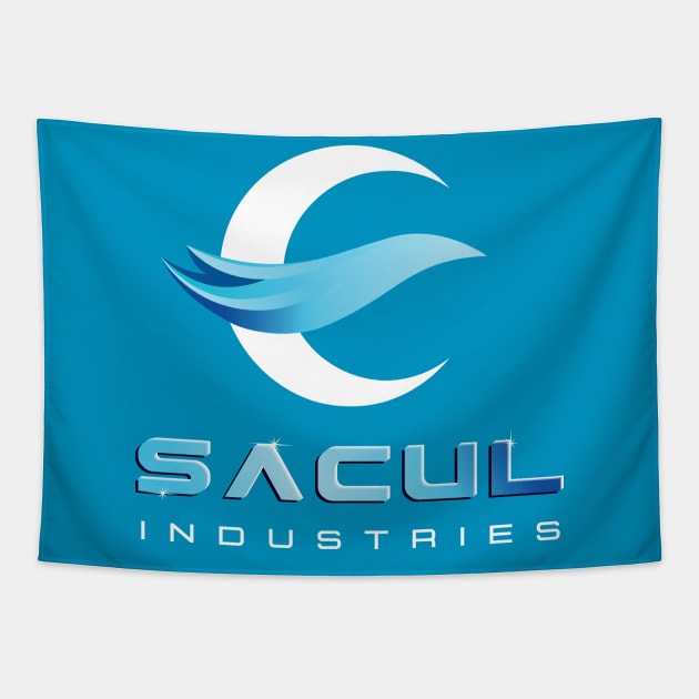 Sacul Industries Tapestry by MindsparkCreative