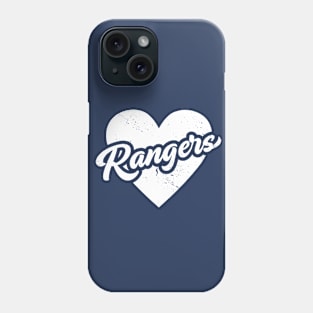 Vintage Rangers School Spirit // High School Football Mascot // Go Rangers Phone Case