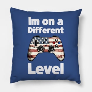 Im on a Different Level Kids Design Pillow