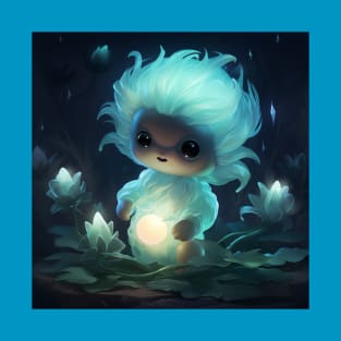 Lumalee - Cute little bioluminescent character T-Shirt