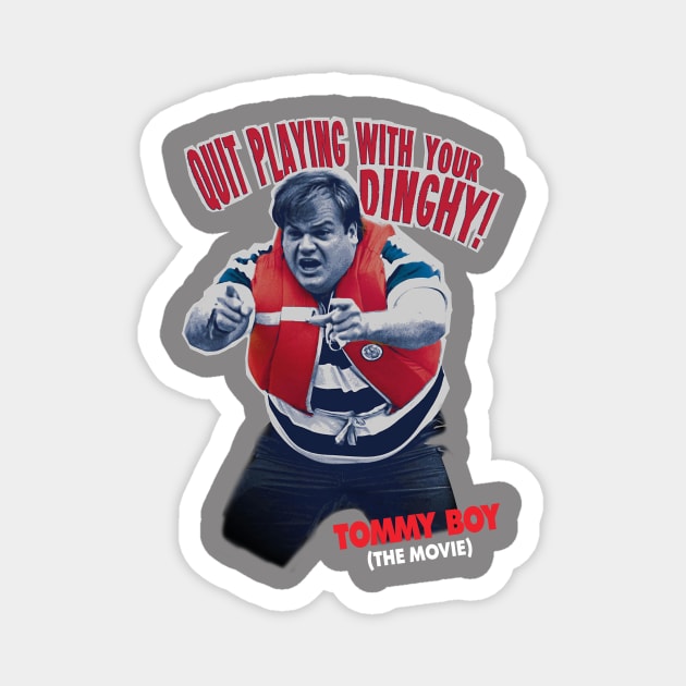 Tommy Boy Dinghy Magnet by Hoang Bich