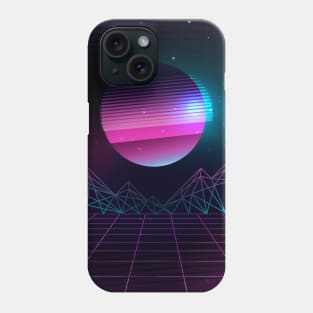Synthwave 80's Universe Phone Case
