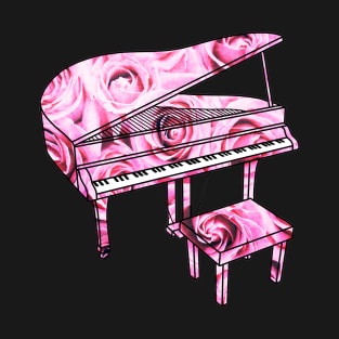 Rose Piano T-Shirt