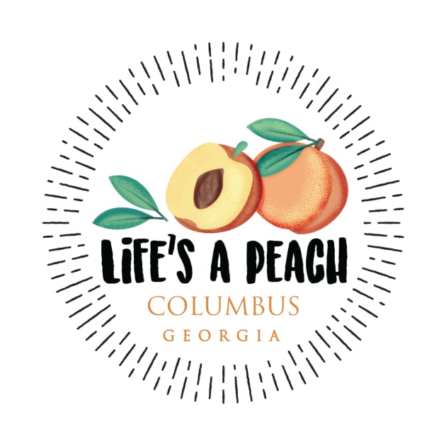 Life's a Peach Columbus, Georgia by Gestalt Imagery