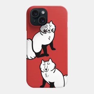 Arctic foxes friends are not fur #1 Phone Case