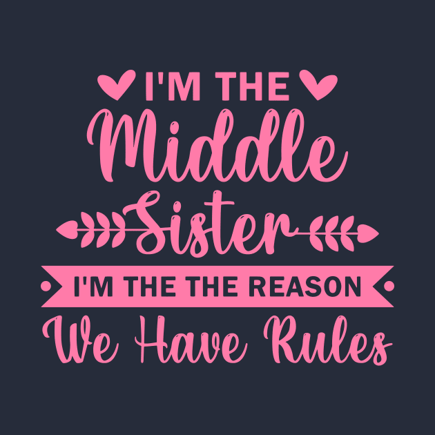 I'm the Middle Sister the Reason we have Rules by  Isis.Egy