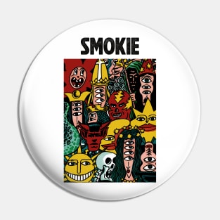 Monsters Party of Smokie Pin