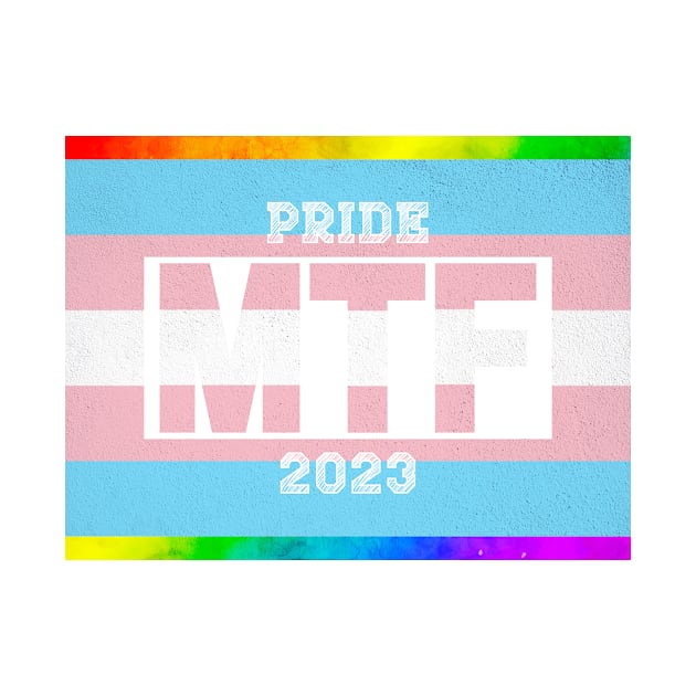 MTF Transgender Pride 2023 by Jay Major Designs