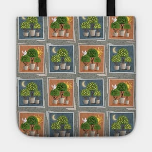 Night & Day Topiaries Tote