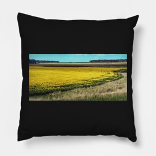 Canola Fields Pillow