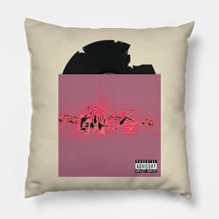 Vinyl Cover art (Harmonious Hues) Pillow