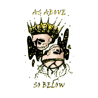 above below T-Shirt