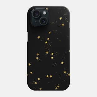 Golden Stars Phone Case