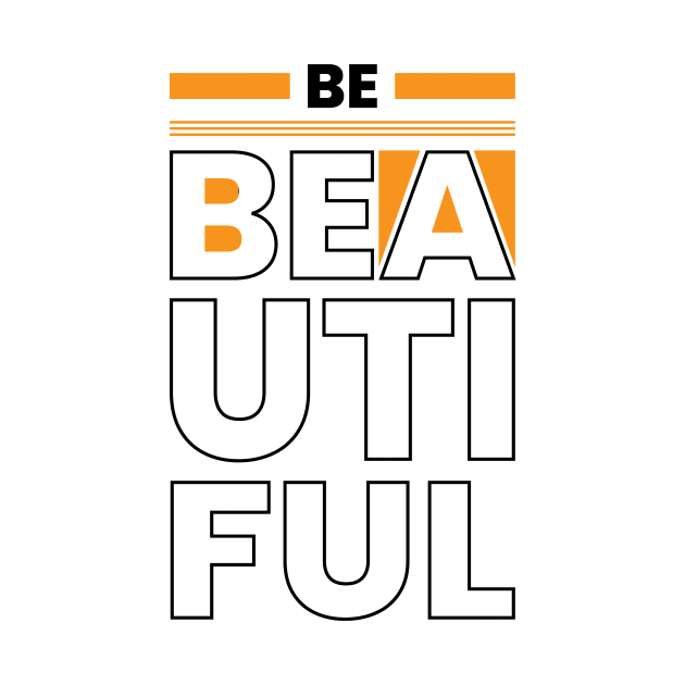 Be beautiful modern typography by emofix