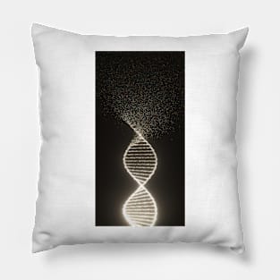 DNA damage, conceptual illustration (F028/6454) Pillow