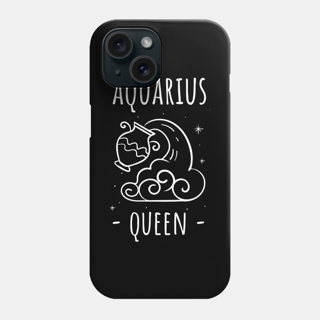 aquarius queen Phone Case by juinwonderland 41