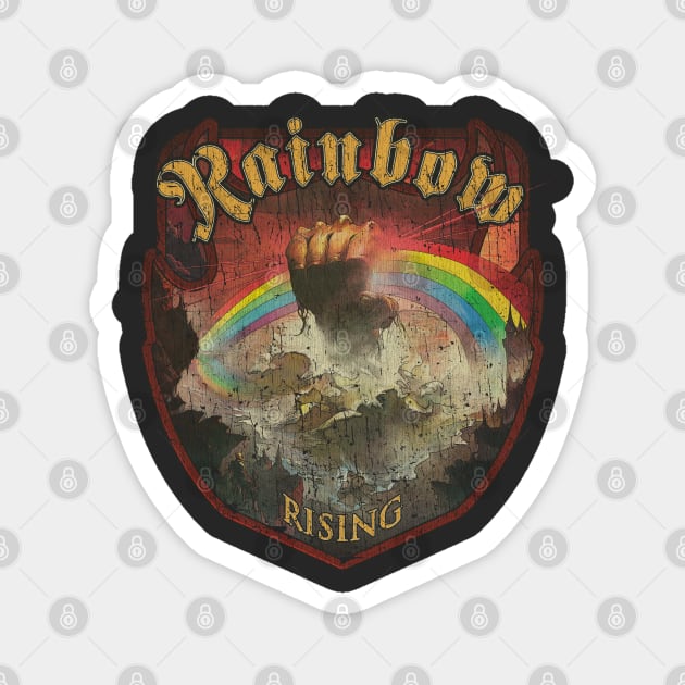 Rainbow Rising 1976 Magnet by JCD666
