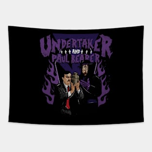 Undertaker & Paul Bearer Pose Tapestry