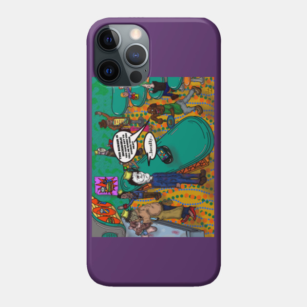 Halloween Hamburgers! - Halloween - Phone Case